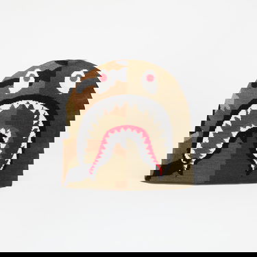 Kulicha BAPE Shark Knit Hat Zelené | 001HTK701006M OLD, 0