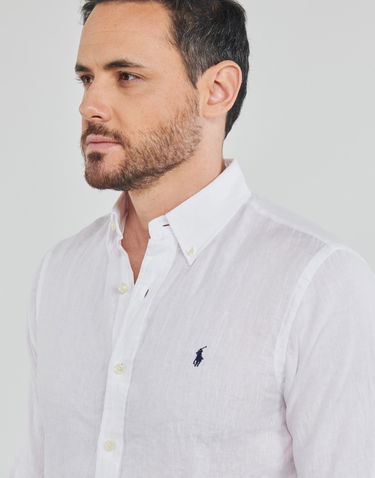 Košeľa Polo by Ralph Lauren Long sleeved Shirt Biela | 710794141005, 4
