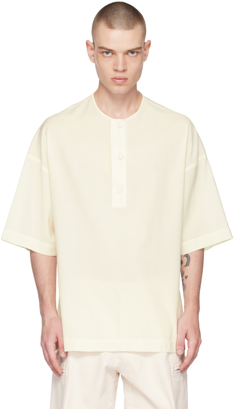 Tričko Emporio Armani Emporio Armani Vented T-Shirt Béžová | D41FA5 D1200 101, 0