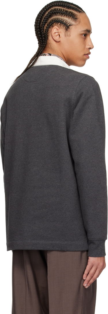 Mikina Paul Smith Paul Smith Contrast Collar Polo Šedá | M1R-390Z-PP4890-76, 2