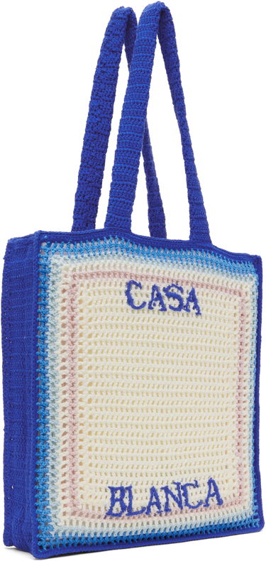 Tote bag Casablanca Casablanca Crochet Tote Bag Rôznofarebný | APS25-BAG-121-01, 2