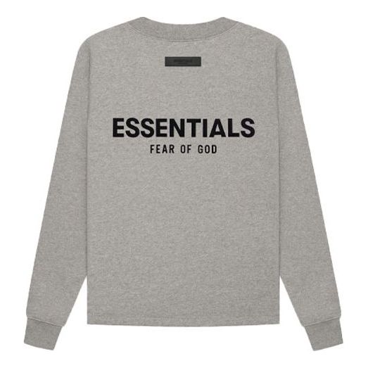 Mikina Fear of God Essentials Relaxed Crewneck Šedá | FOG-SS22-432, 0
