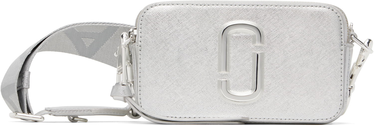 Ľadvinka Marc Jacobs Marc Jacobs 'The Metallic Snapshot' Bag Metalická | 2F3HCR056H01, 0