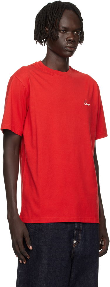 Tričko KENZO Kenzo 'KENZO Archive Bouquet' T-Shirt Červená | FF65TS2604SG, 1