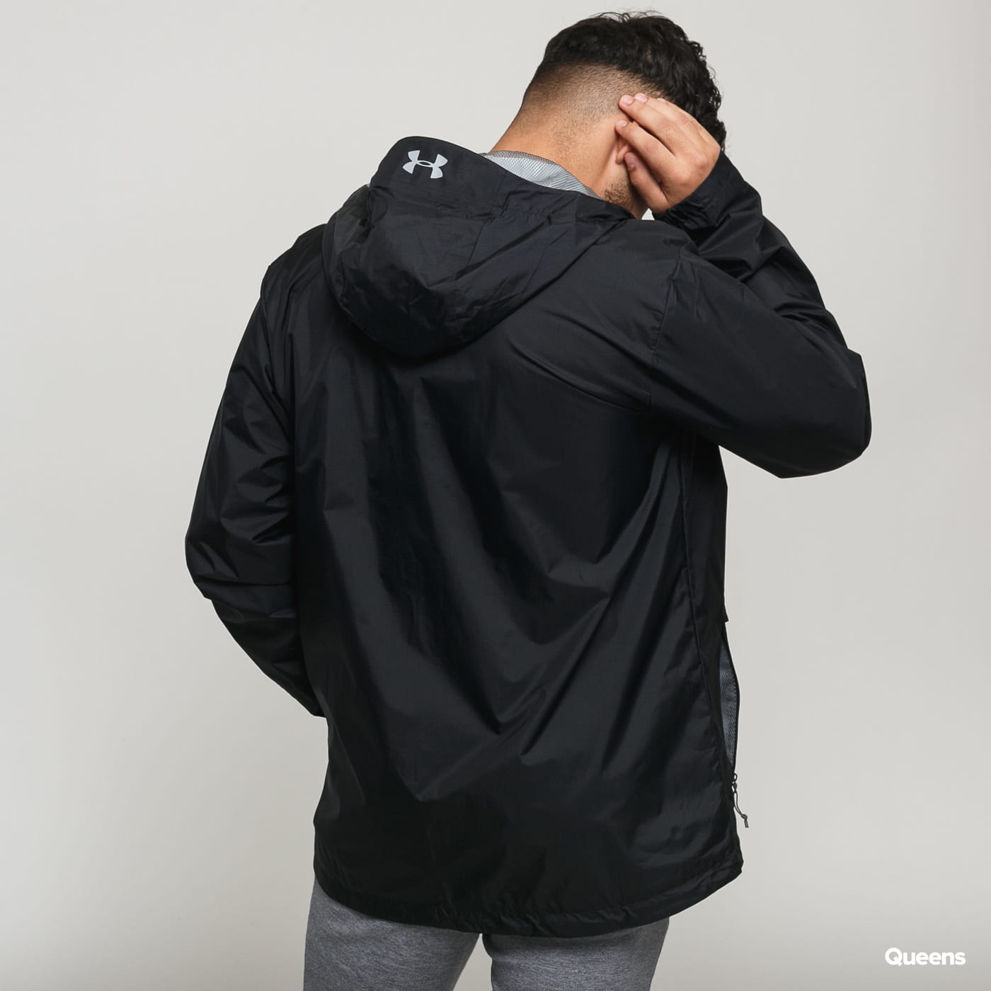 Vetrovka Under Armour Forefront Rain Jacket Čierna | 1321439-001, 1