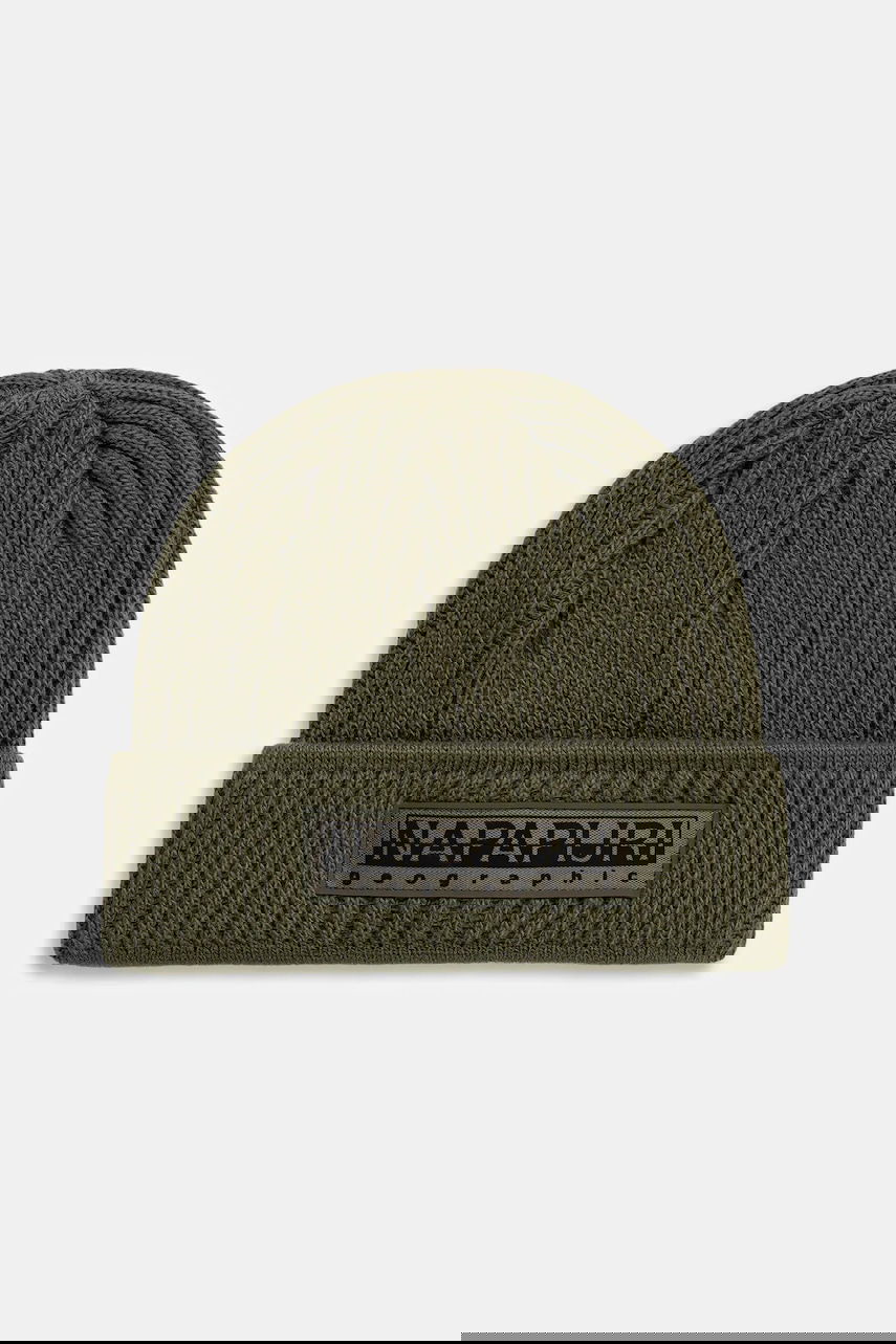 Kulicha Napapijri Napapijri F-Vispa Beanie Zelené | NP0A4HXMG0A1, 0