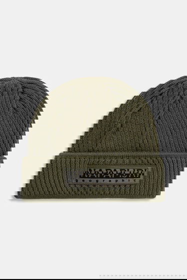 Kulicha Napapijri Napapijri F-Vispa Beanie Zelené | NP0A4HXMG0A1, 0