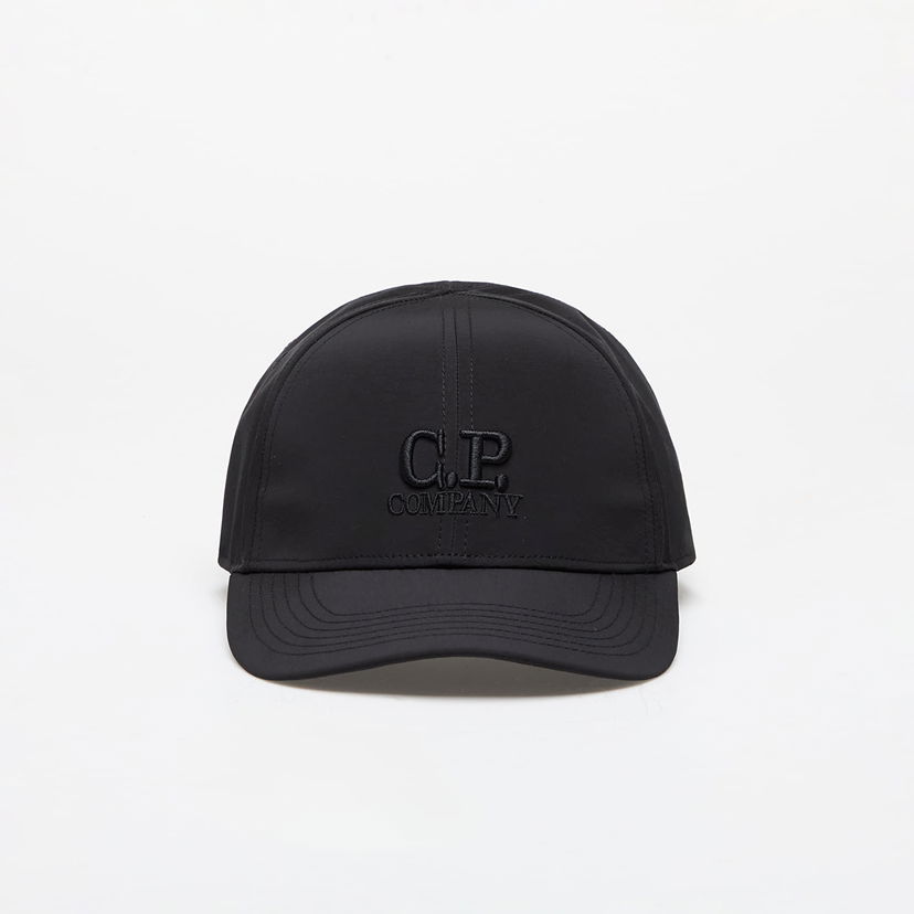 Šiltovka C.P. Company Chrome-R Logo Cap Black Čierna | 16CMAC147A005904A-999