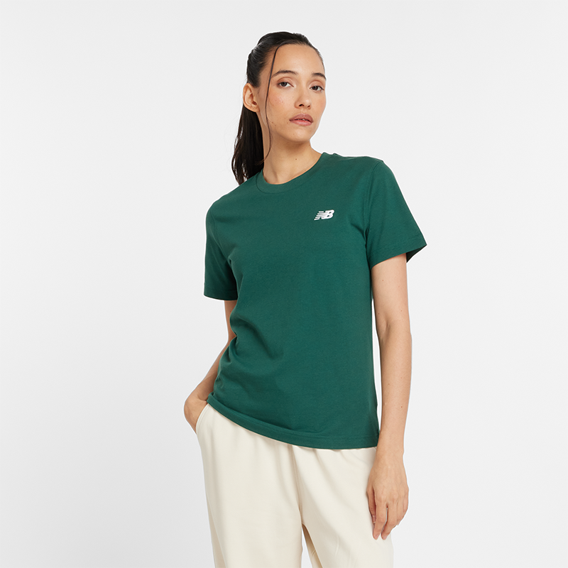 Tričko New Balance Classic Fit Green T-Shirt Zelené | NBWT41509NWG, 0