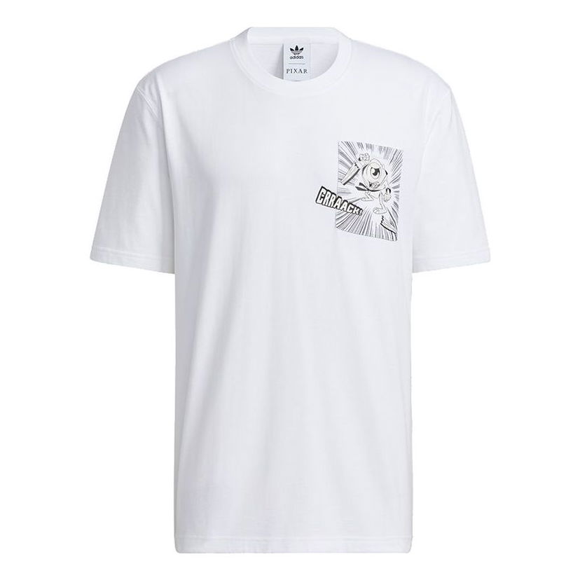 Tričko adidas Originals Disney Manga Graphic Short Sleeve T-Shirt Biela | HD9073