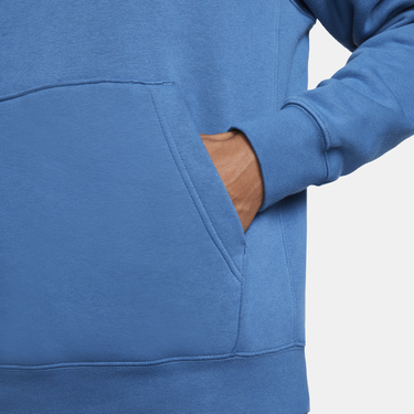Mikina Nike Sportswear Club Fleece Hoodie Modrá | BV2654-407, 3