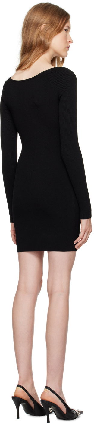 Šaty Diesel Diesel M-Vera Ribbed Mini Dress Čierna | A14188 0DLAX, 2