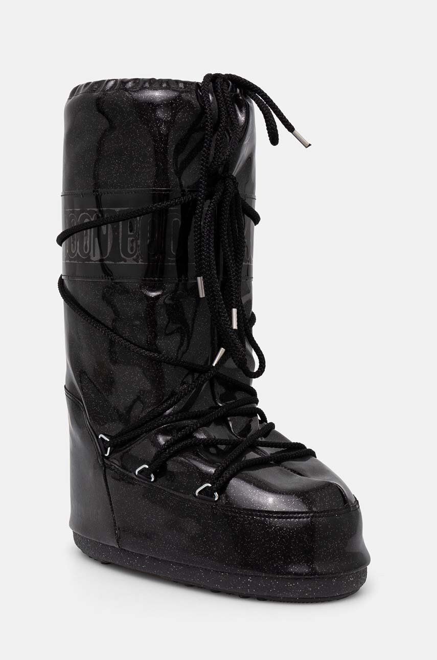 Tenisky a topánky Moon Boot MB ICON GLITTER Boots Čierna | 80D1402850.N001, 0