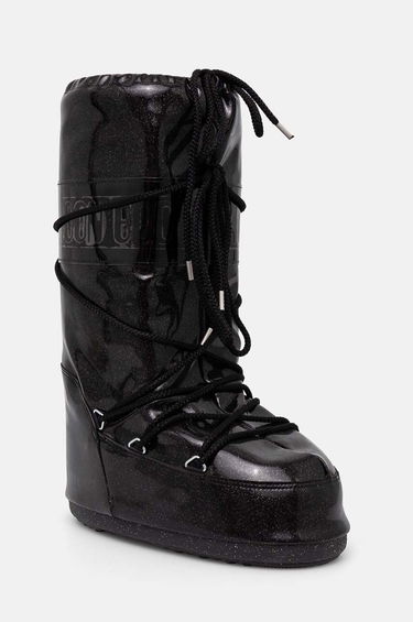 Tenisky a topánky Moon Boot MB ICON GLITTER Boots Čierna | 80D1402850.N001, 0
