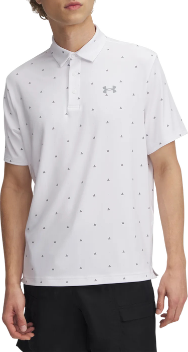 Polo tričko Under Armour Under Armour Playoff 3.0 Printed Polo Shirt Biela | 1378677-120, 0