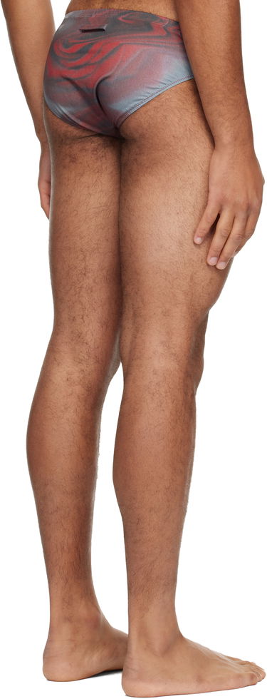 Plavky Jean Paul Gaultier 'The Blurry Roses' Print Swim Briefs Rôznofarebný | 25/04-M-SW080-J023P-010230, 2