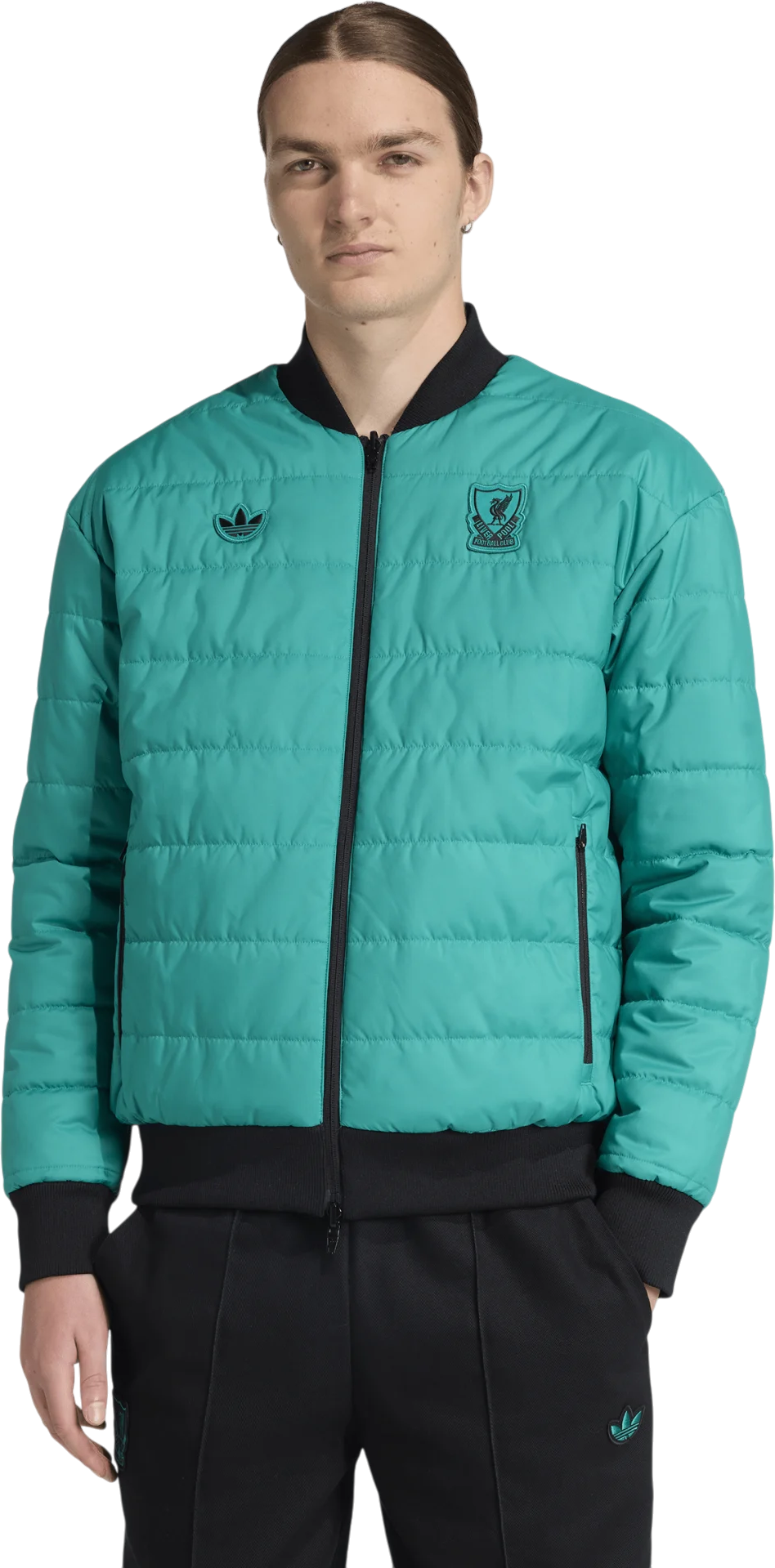 Bunda adidas Performance Liverpool FC Terrace Icons Čierna | JW5479, 1