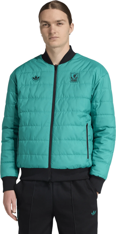 Bunda adidas Performance Liverpool FC Terrace Icons Čierna | JW5479, 1