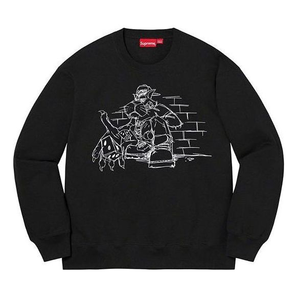 Sveter Supreme Dice Graphic Print Sweatshirt Čierna | SUP-FW21-334