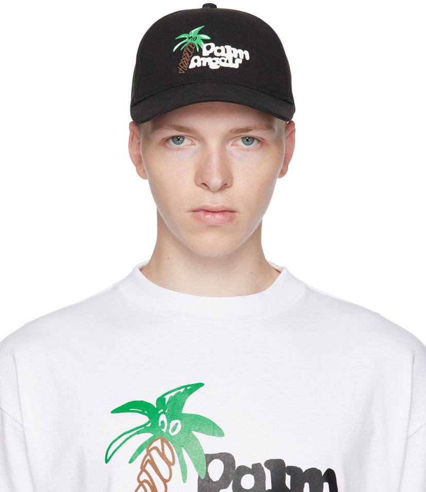 Šiltovka Palm Angels Sketchy Cap Čierna | PMLB094E23FAB0021001