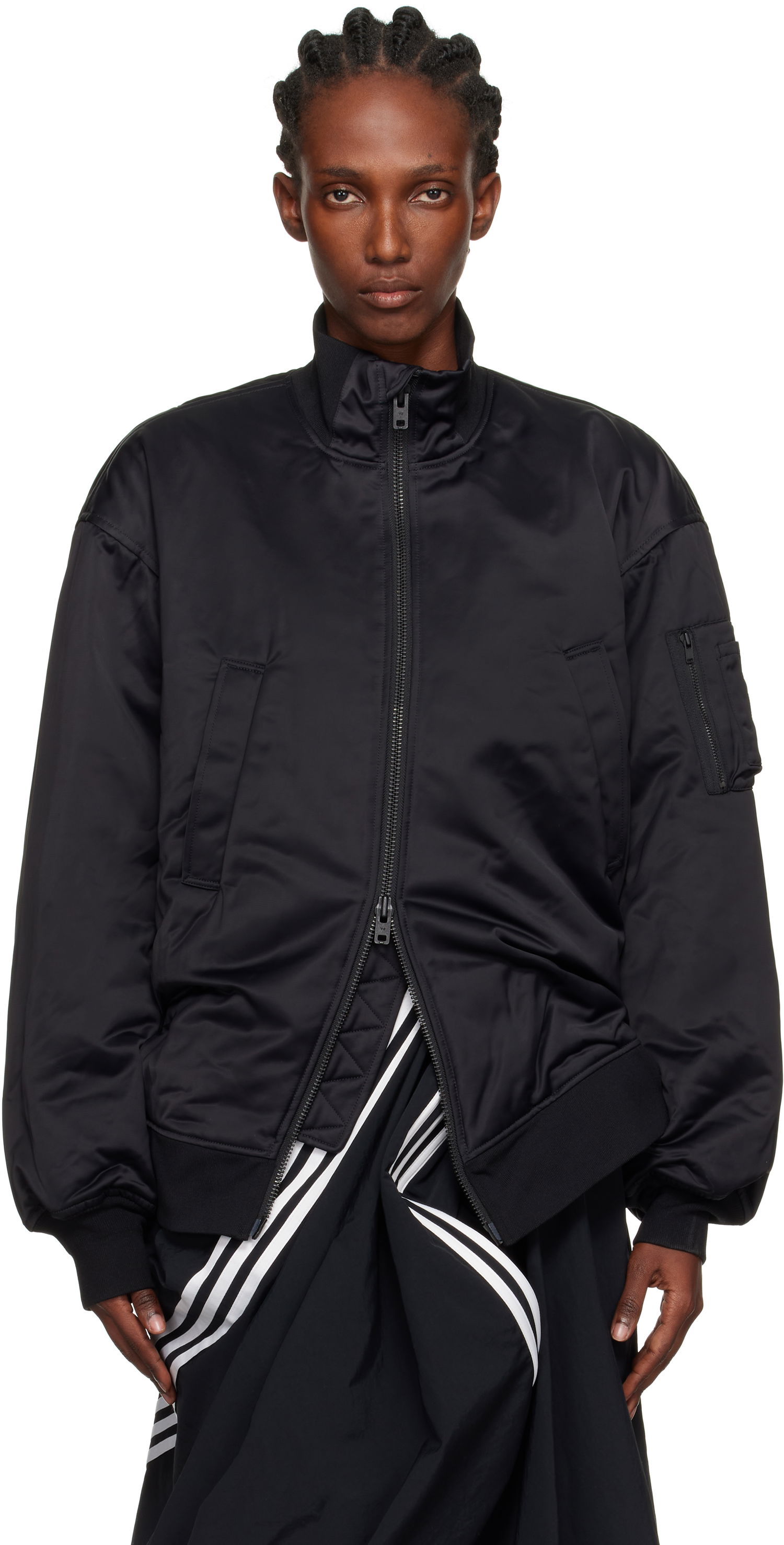 Bomber bunda Y-3 Y-3 Bomber Jacket Čierna | JX2292, 0