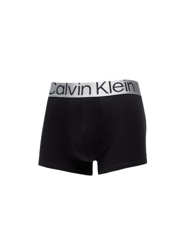 Boxerky CALVIN KLEIN Reconsidered Steel Cotton Trunk 3-Pack Čierna | NB3130A 7V1