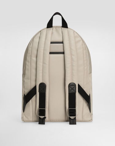 Batoh Dolce & Gabbana Dolce & Gabbana Nylon Logo Backpack Béžová | EM0074AB12480009, 2