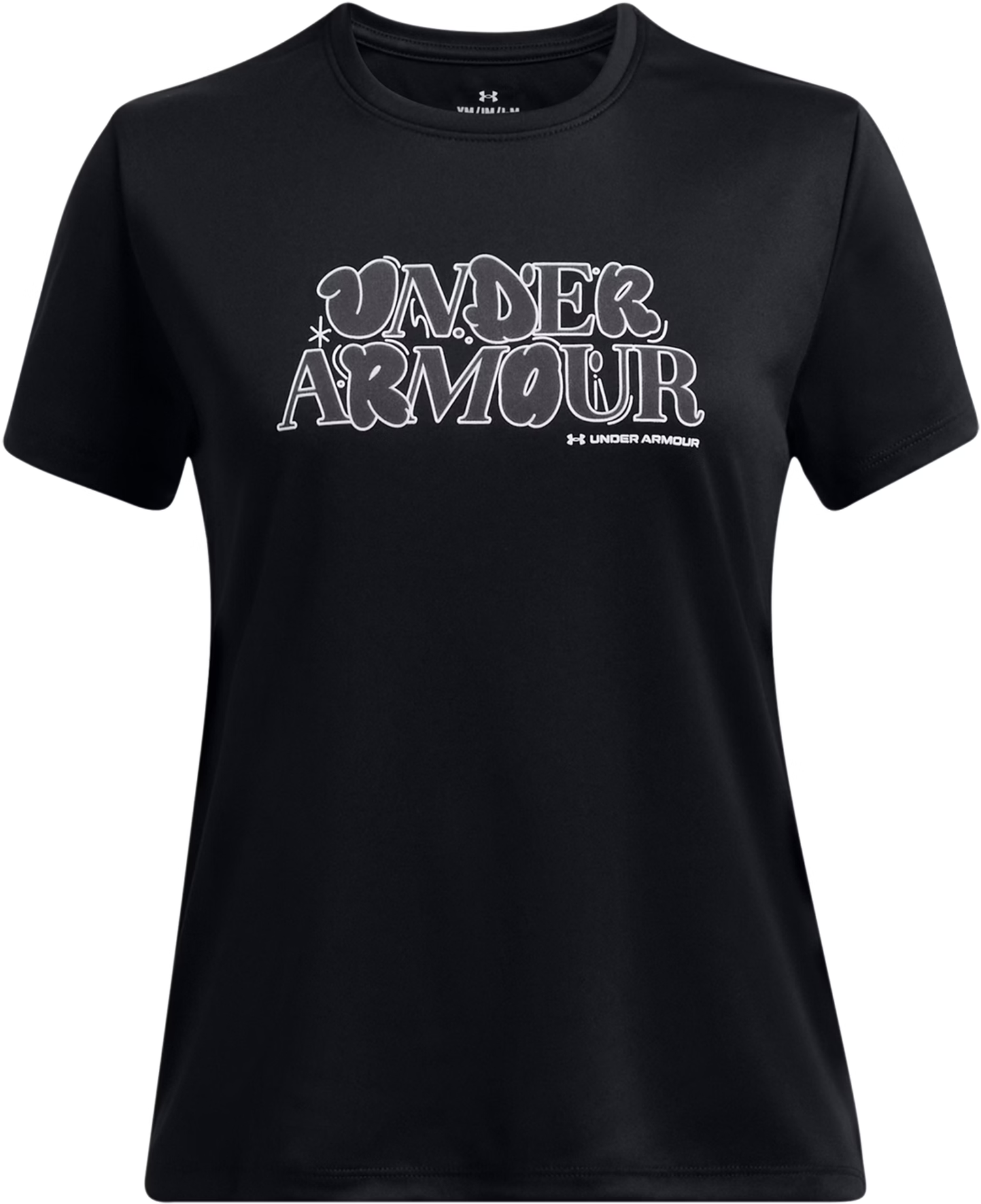 Tričko Under Armour UA Tech Wordmark Short Sleeve T-Shirt Čierna | 1389759-001, 0