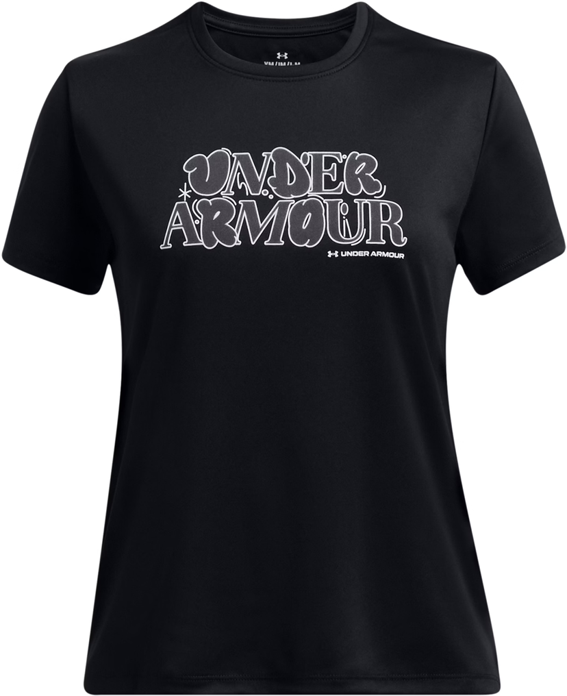 Tričko Under Armour UA Tech Wordmark Short Sleeve T-Shirt Čierna | 1389759-001