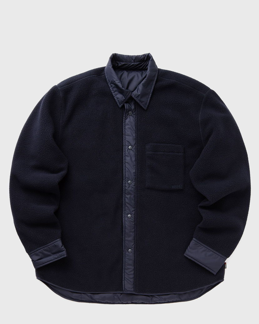 Košeľa NORSE PROJECTS Ulrik Reversible Fleece Overshirt Čierna | N50-0250-7004