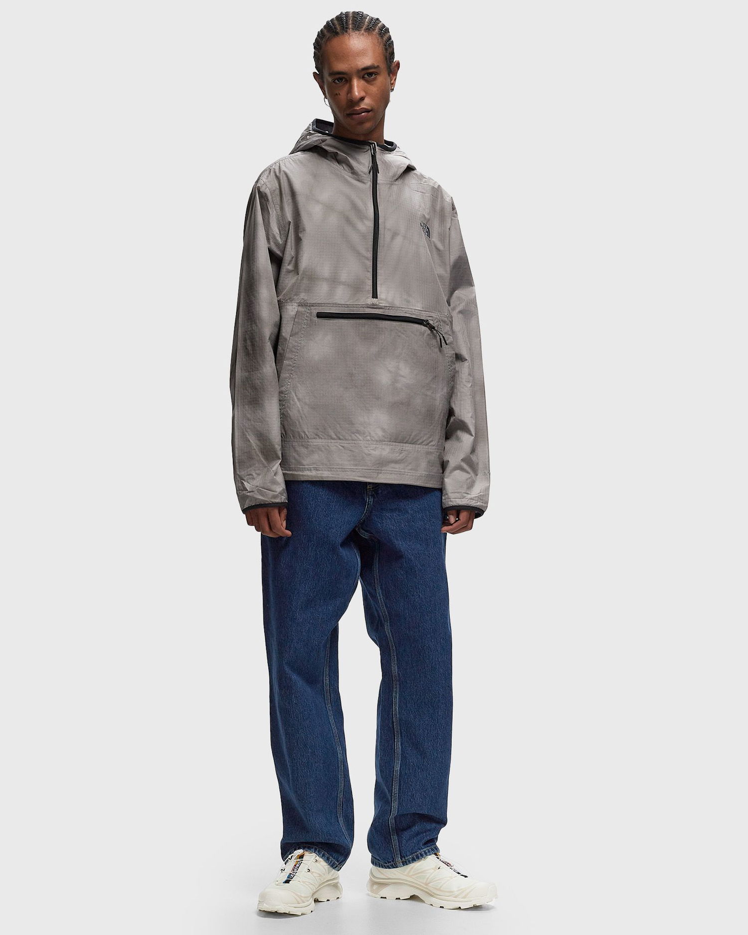 Bunda The North Face M BOTANIC DYE WIND JACKET Šedá | NF0A870DXHO1, 1