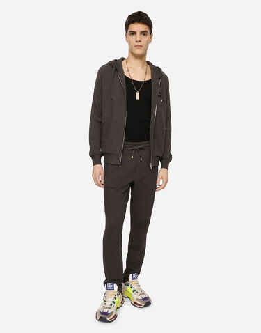 Mikina Dolce & Gabbana Cotton Hoodie Šedá | G9IF0TG7JYXS8292, 1