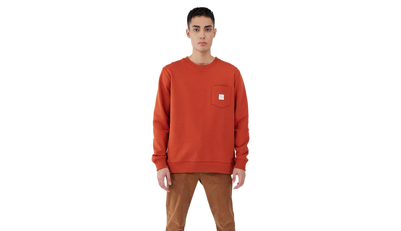 Square Pocket Sweatshirt