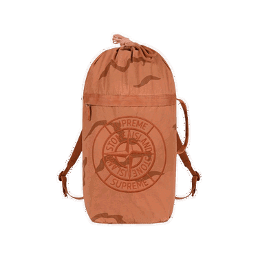 Batoh Supreme Stone Island Camo Backpack Oranžová | SS19B5 CORAL, 0