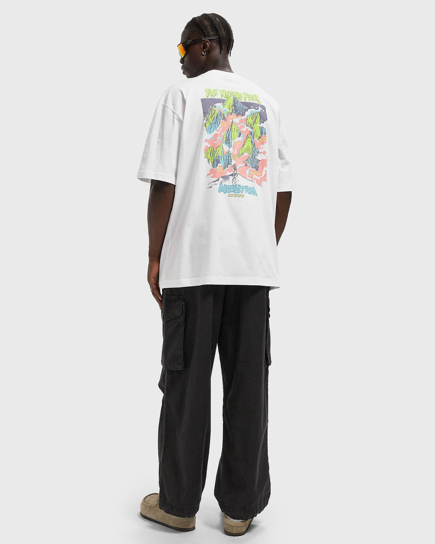 Tričko The North Face The North Face Expedition Series Oversized T-Shirt Biela | NF0A8E3CFN41, 1