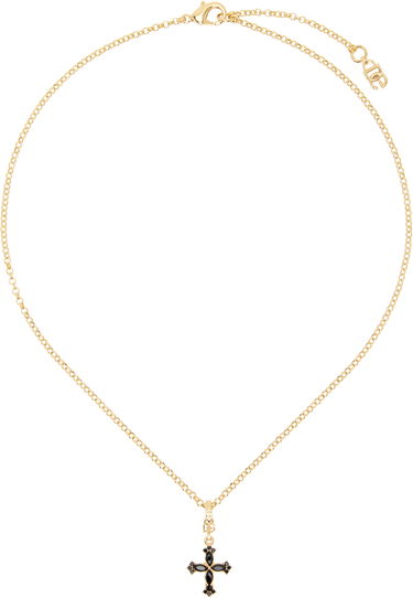 Náhrdelník Dolce & Gabbana Dolce&Gabbana Cross Pendant Necklace Metalická | WNQ4S2 W1111, 0
