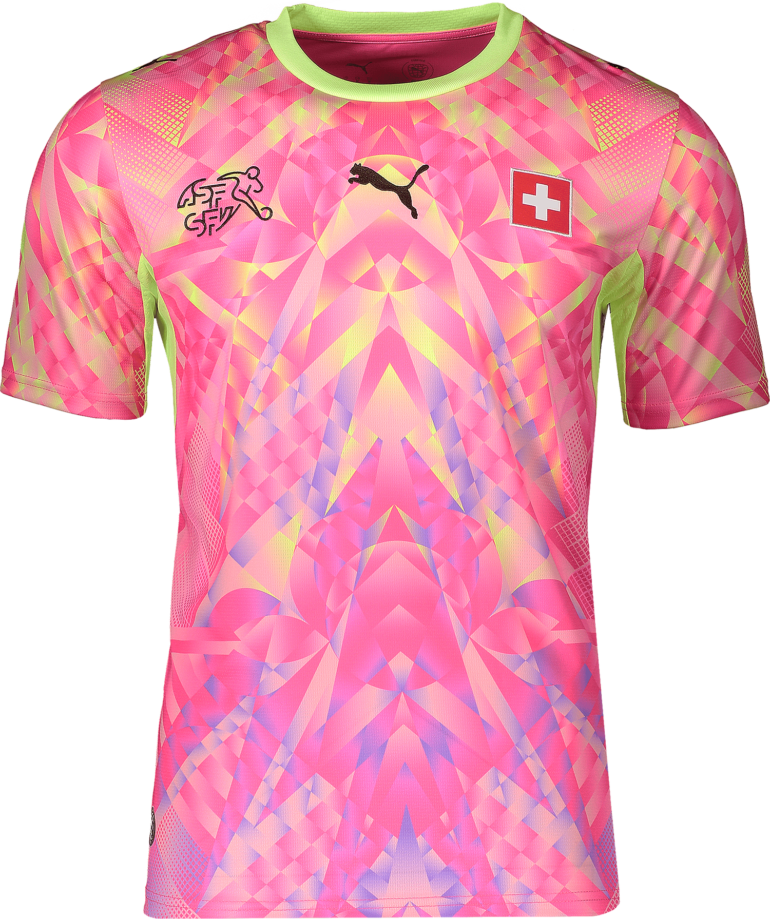 Dres Puma Switzerland Replica Concept Geometric Goalkeeper Jersey 2026 Rôznofarebný | 783612-90, 0