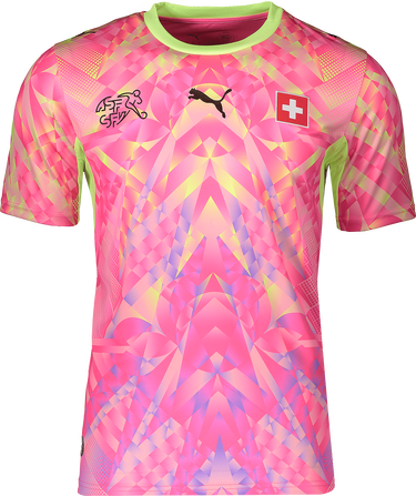 Dres Puma Switzerland Replica Concept Geometric Goalkeeper Jersey 2026 Rôznofarebný | 783612-90, 0