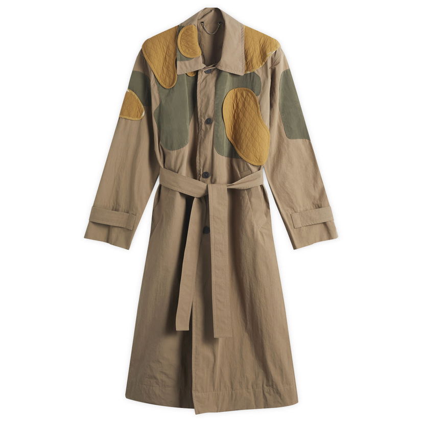 Trenčkot Craig Green Craig Green Utility Patch Trench Coat, Size Large Hnedá | CGSS25CWOLCO21-30378604