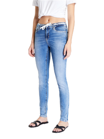 CALVIN KLEIN Jeans Mid Rise Skinny Jeans Denim J20J219535 1AA