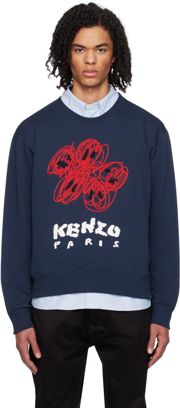 Paris Drawn Varsity Sweatshirt