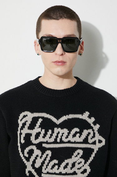 Sveter Human Made Low Gauge Knit Sweater Čierna | HM27CS038, 4