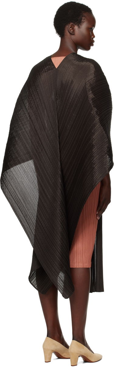 Šál Pleats Please Issey Miyake Pleats Please Issey Miyake Madame-T December Pleated Stole Čierna | PP49AD231, 2