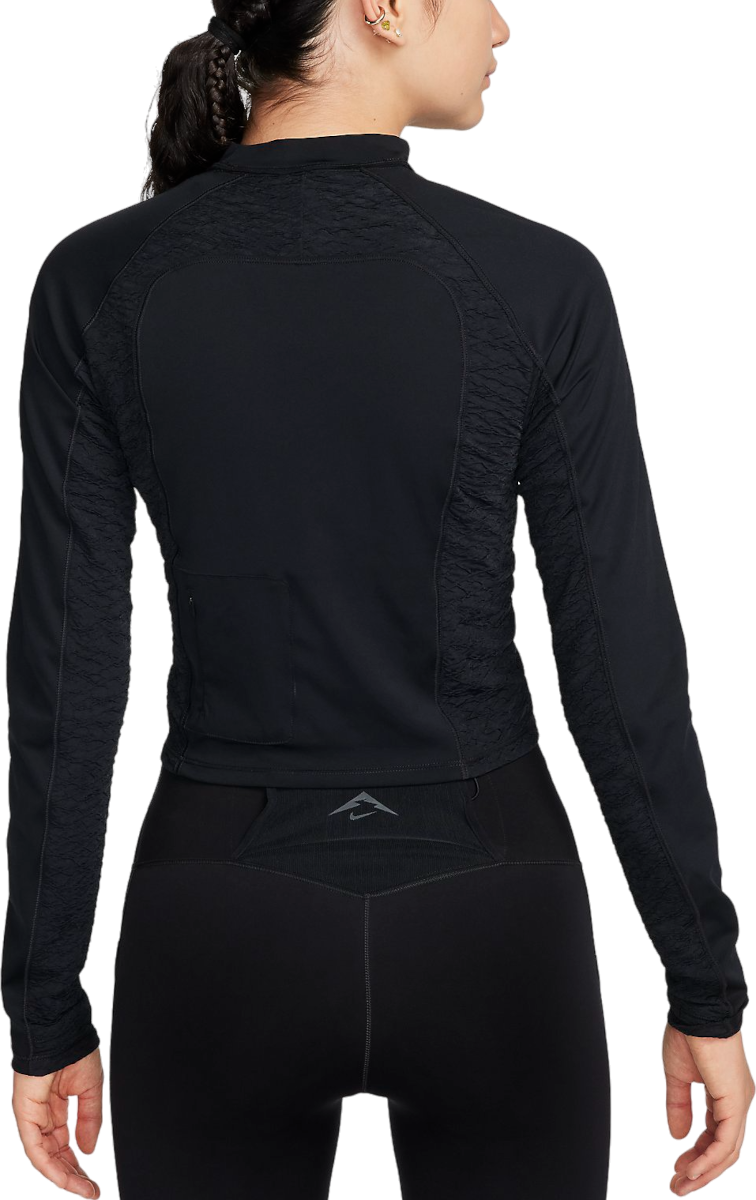 Tričko Nike TRAIL DF LS TOP Čierna | fn4706-010, 1