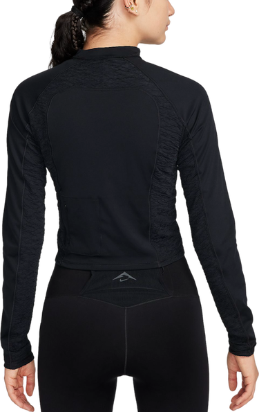 Tričko Nike TRAIL DF LS TOP Čierna | fn4706-010, 1