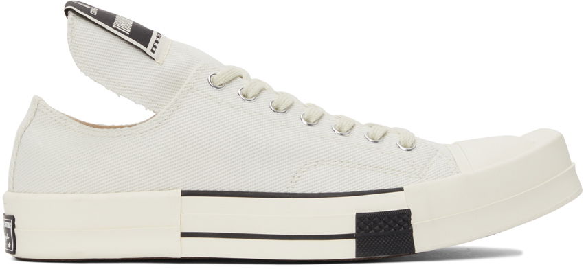 Rick Owens DRKSHDW TurboDrk Chuck 70 Low