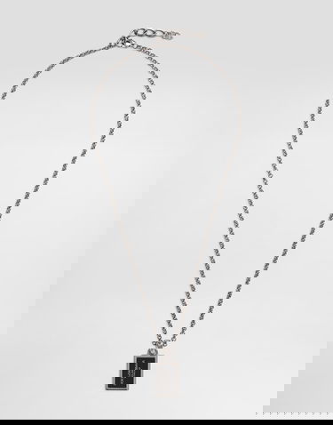 Náhrdelník Dolce & Gabbana Dolce & Gabbana Metal Chain Necklace with Logo Pendant Metalická | WNR1D1W1111G7657, 3