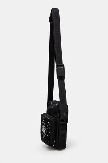 Taška cez rameno UNDERCOVER Cross Stitch Shoulder Bag Čierna | UC2D4B06, 1