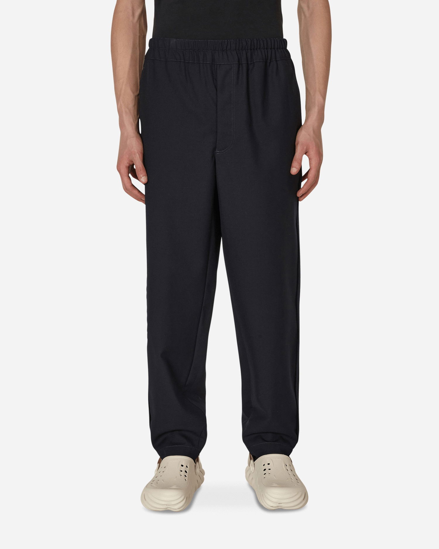 Nohavice Comme des Garçons Wool Gabardine Trousers Navy | FJ-P008-W22 2, 0