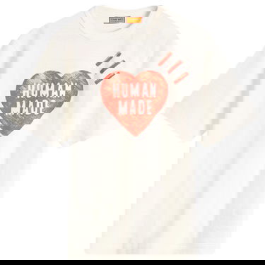 Tričko Human Made Big Heart T-Shirt Size Large Biela | HM30TE015-WHT, 1